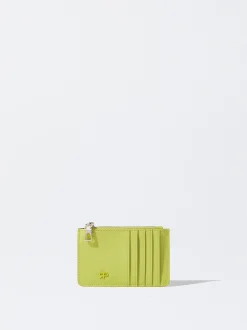 PARFOIS Tarjetero Básico Amarillo Hot