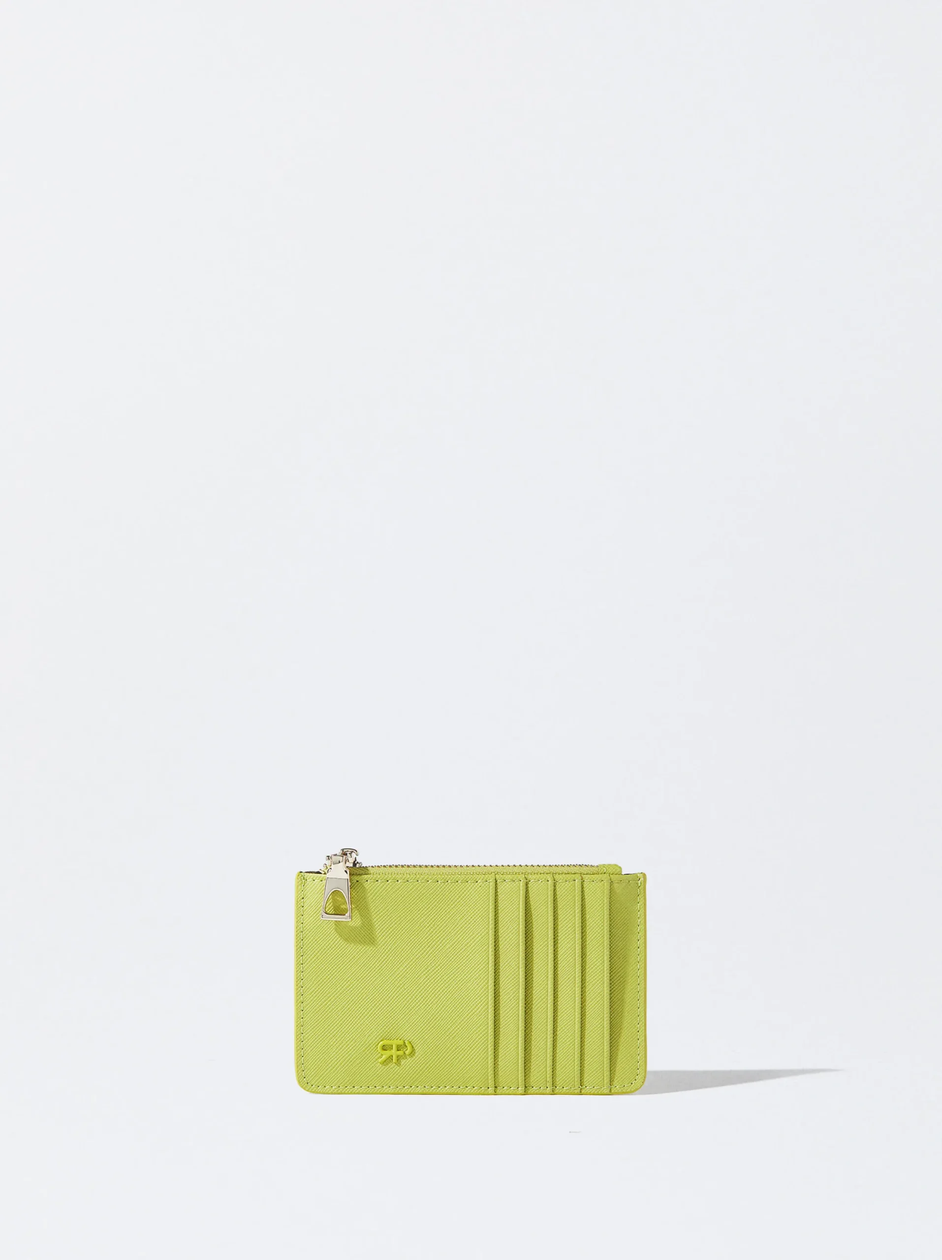 PARFOIS Tarjetero Básico Amarillo Hot
