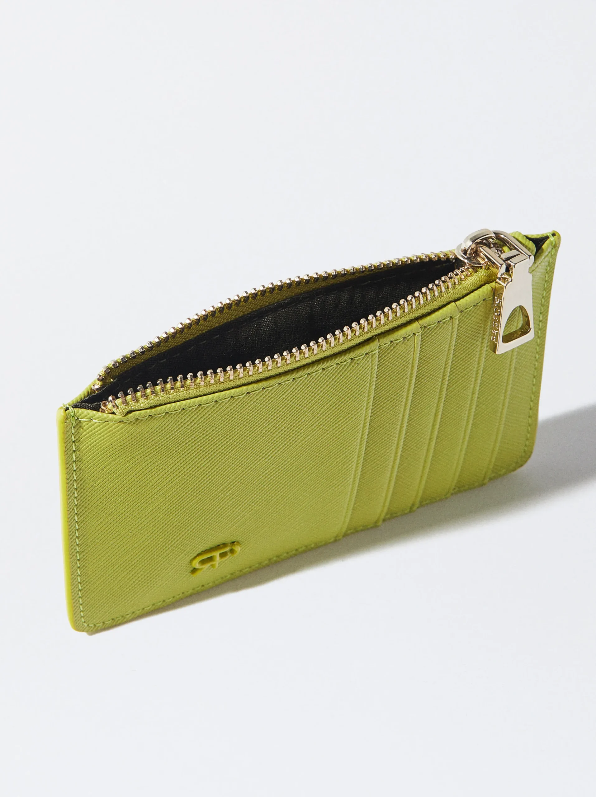 PARFOIS Tarjetero Básico Amarillo Hot