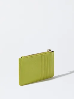 PARFOIS Tarjetero Básico Amarillo Hot