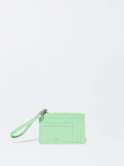 PARFOIS Tarjetero Con Asa De Mano Verde Online