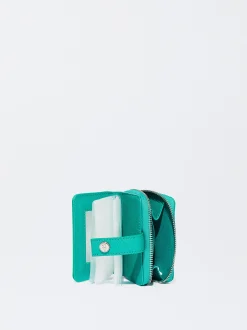 PARFOIS Tarjetero Con Espejo Verde Shop