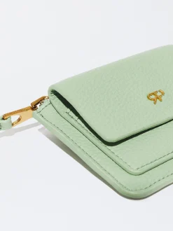 PARFOIS Tarjetero Con Monedero Verde Outlet