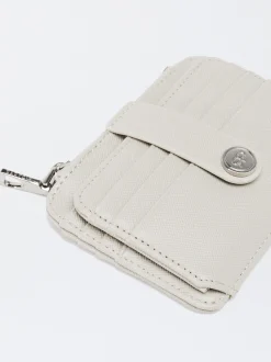 PARFOIS Tarjetero Con Monedero Marr&oacute;n Cheap