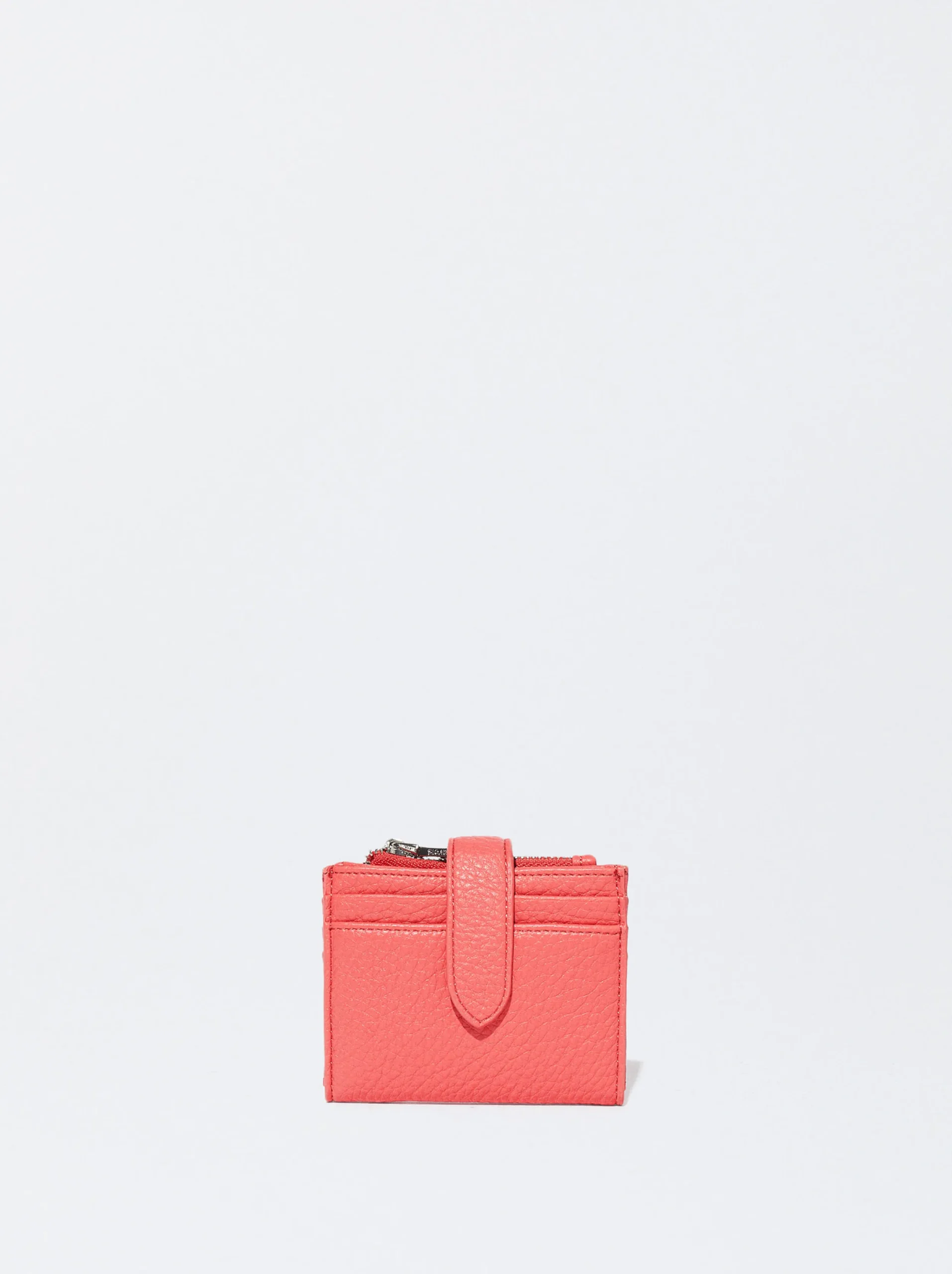 PARFOIS Tarjetero Con Monedero Coral Best