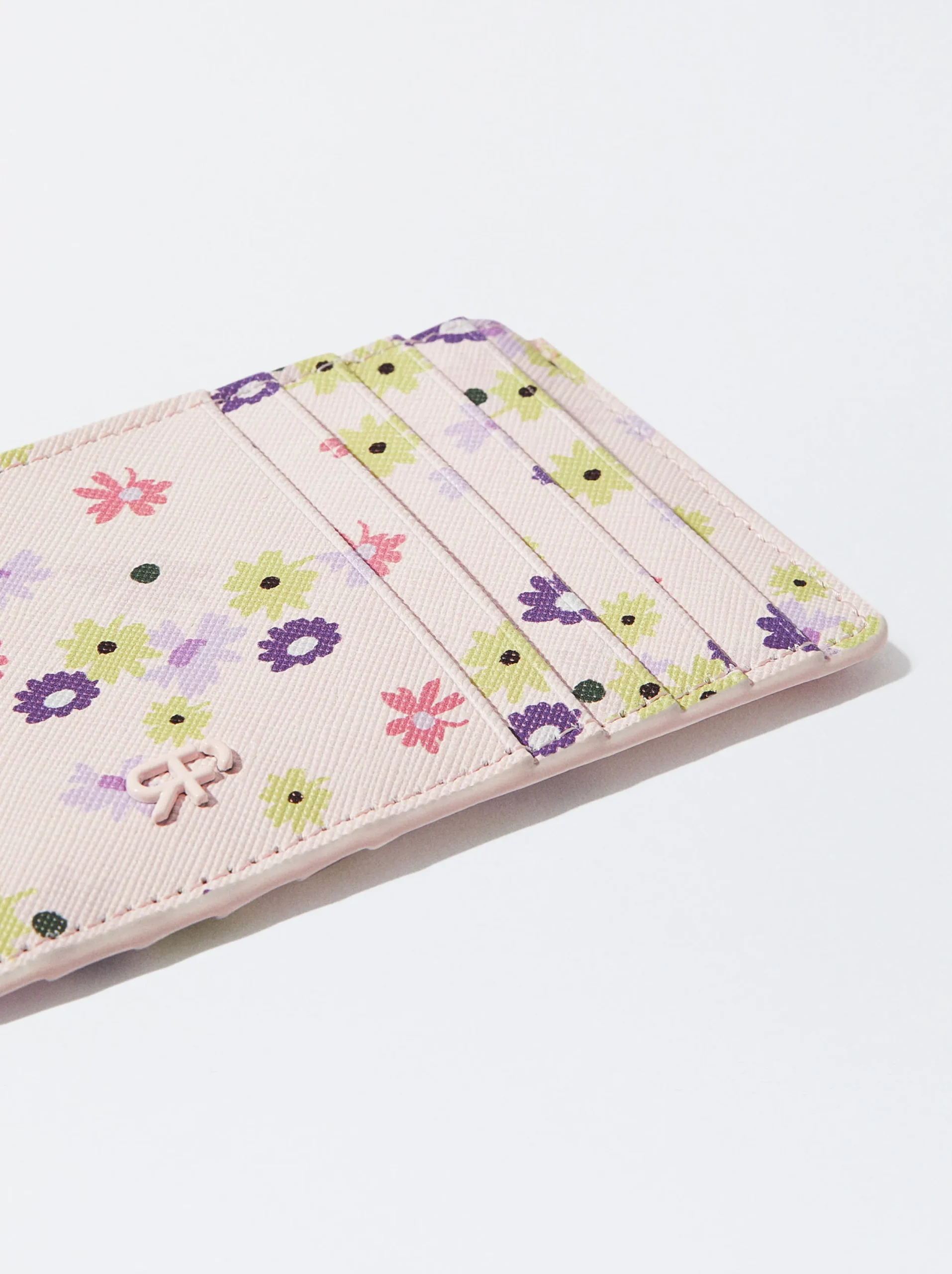 PARFOIS Tarjetero Estampado Floral Multicor Fashion