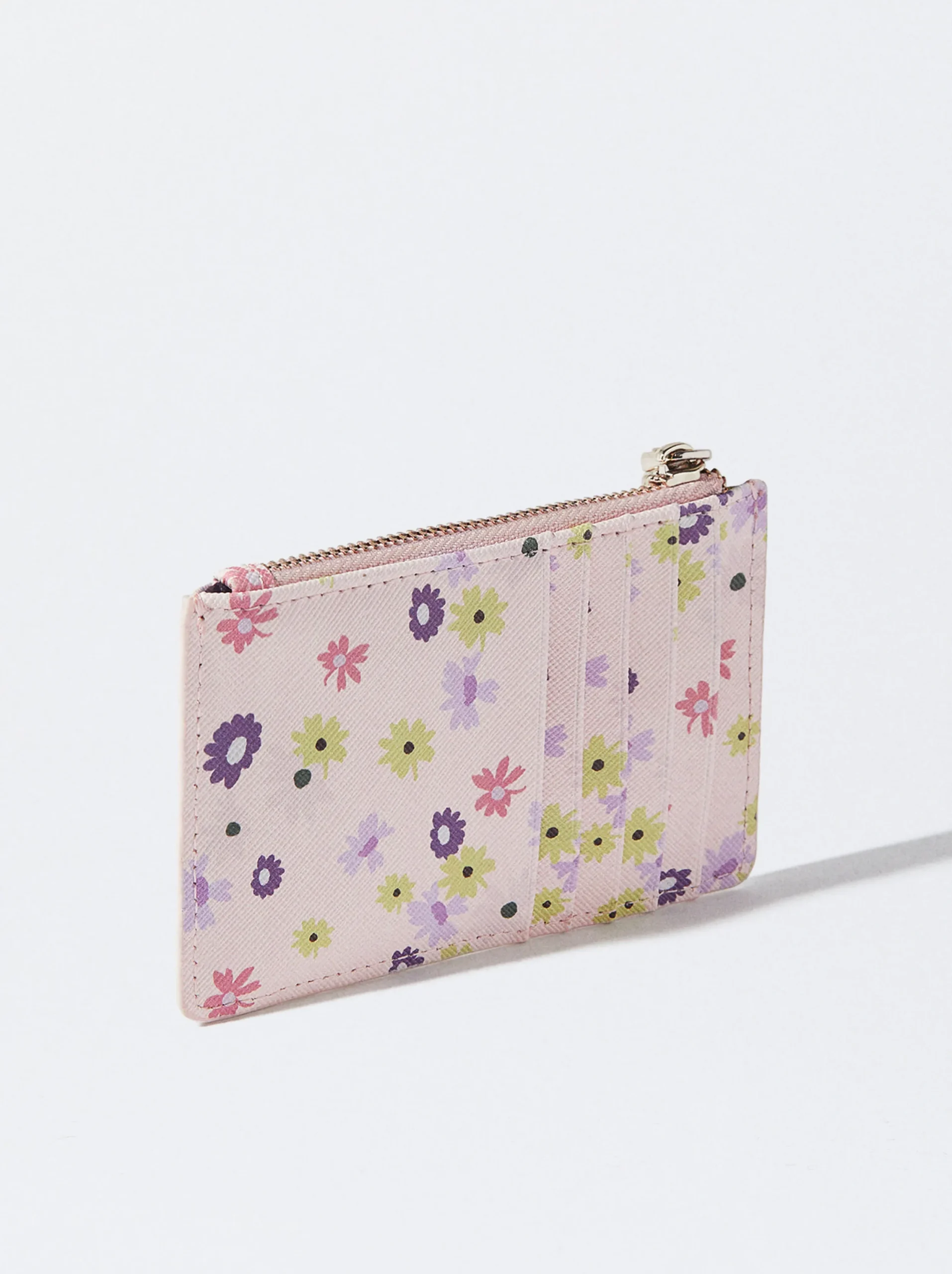 PARFOIS Tarjetero Estampado Floral Multicor Fashion
