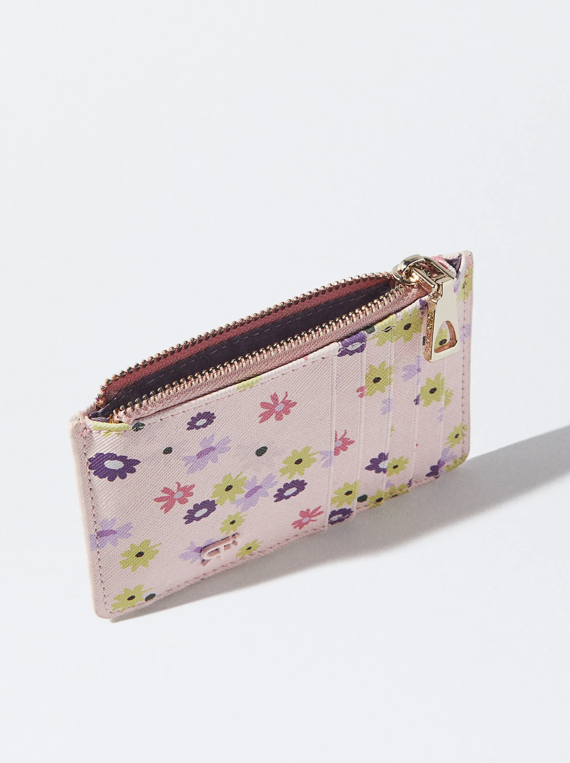 PARFOIS Tarjetero Estampado Floral Multicor Fashion