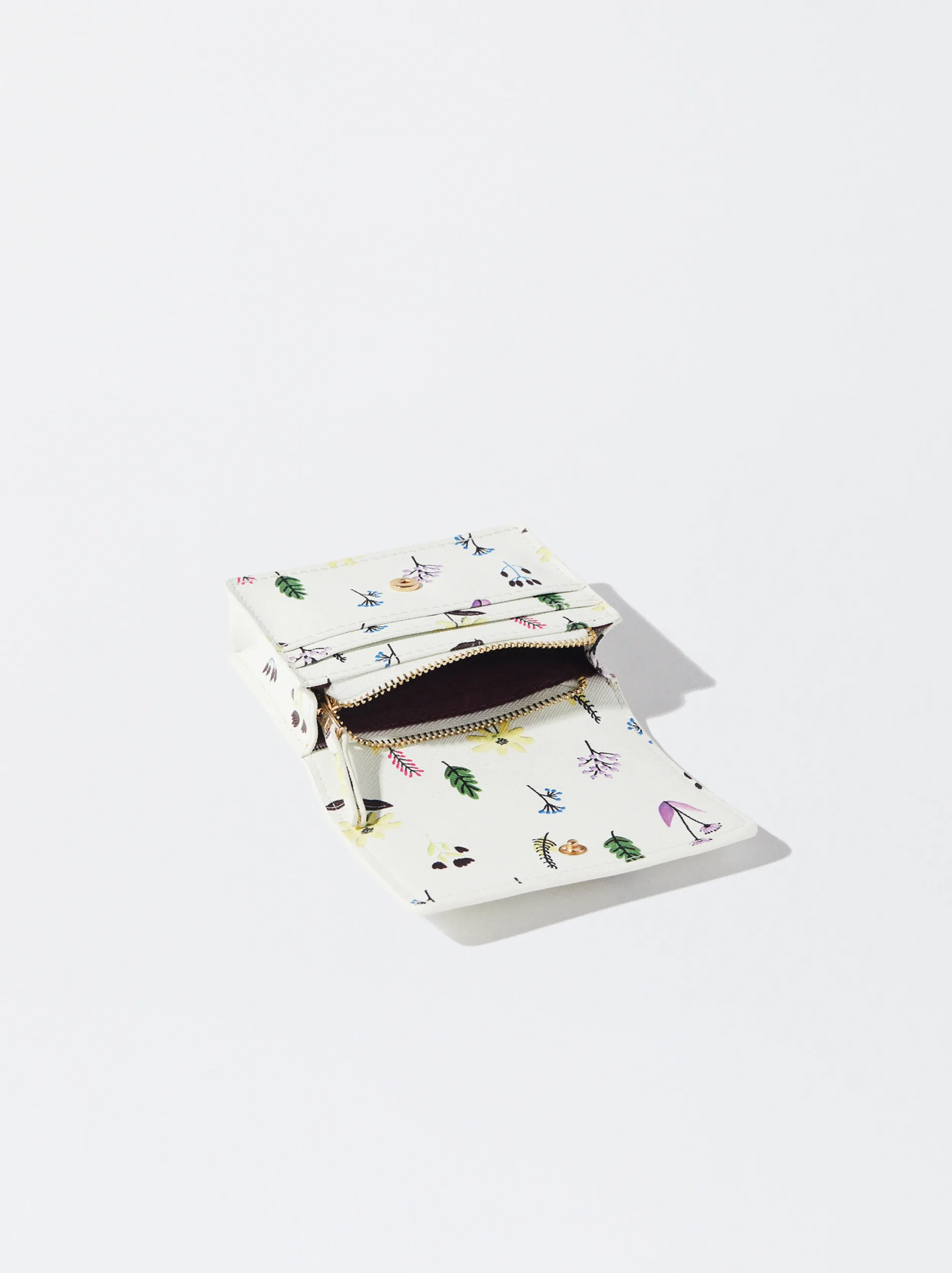 PARFOIS Tarjetero Estampado Floral Multicor Cheap