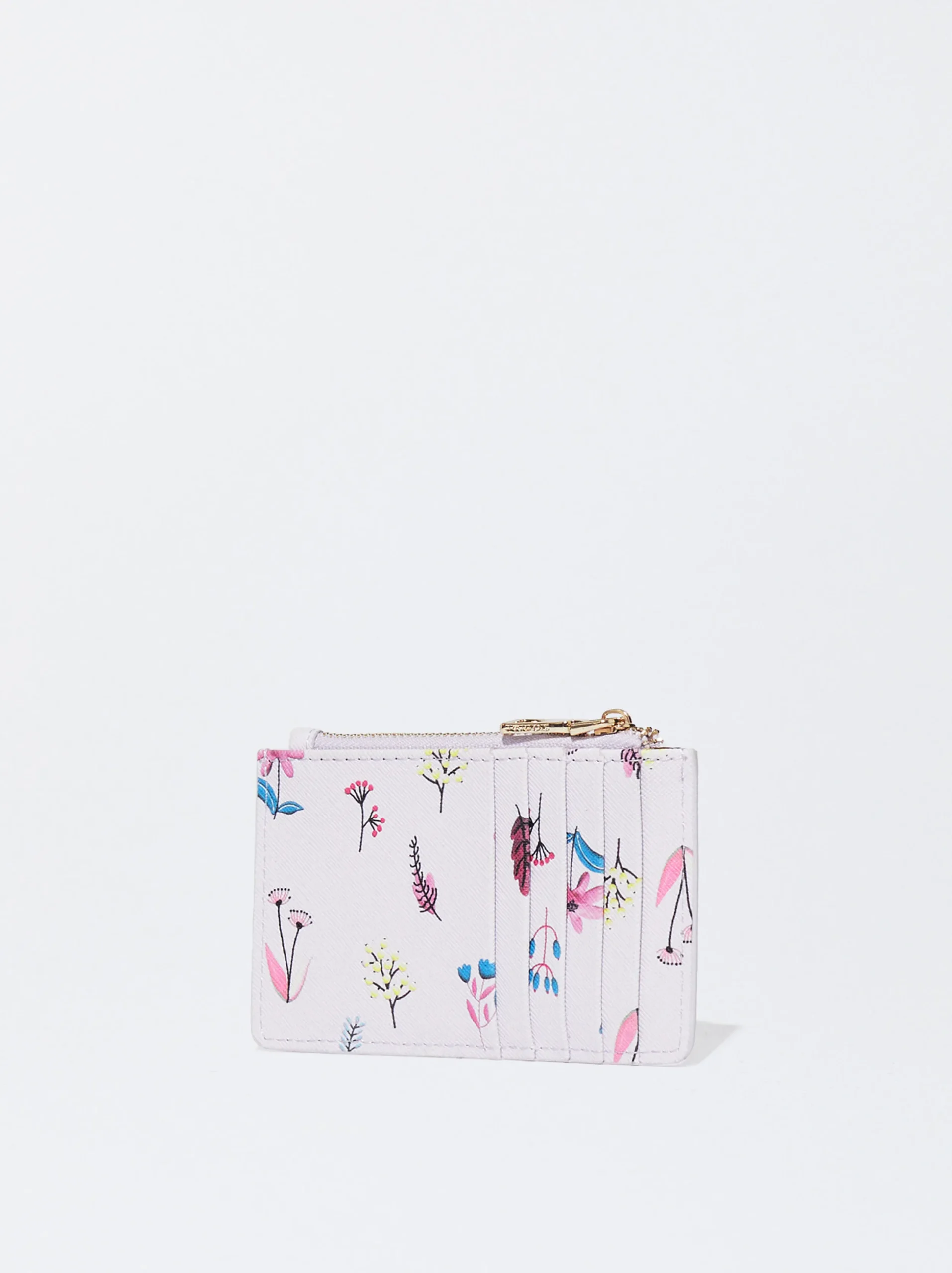 PARFOIS Tarjetero Estampado Floral Multicor Online