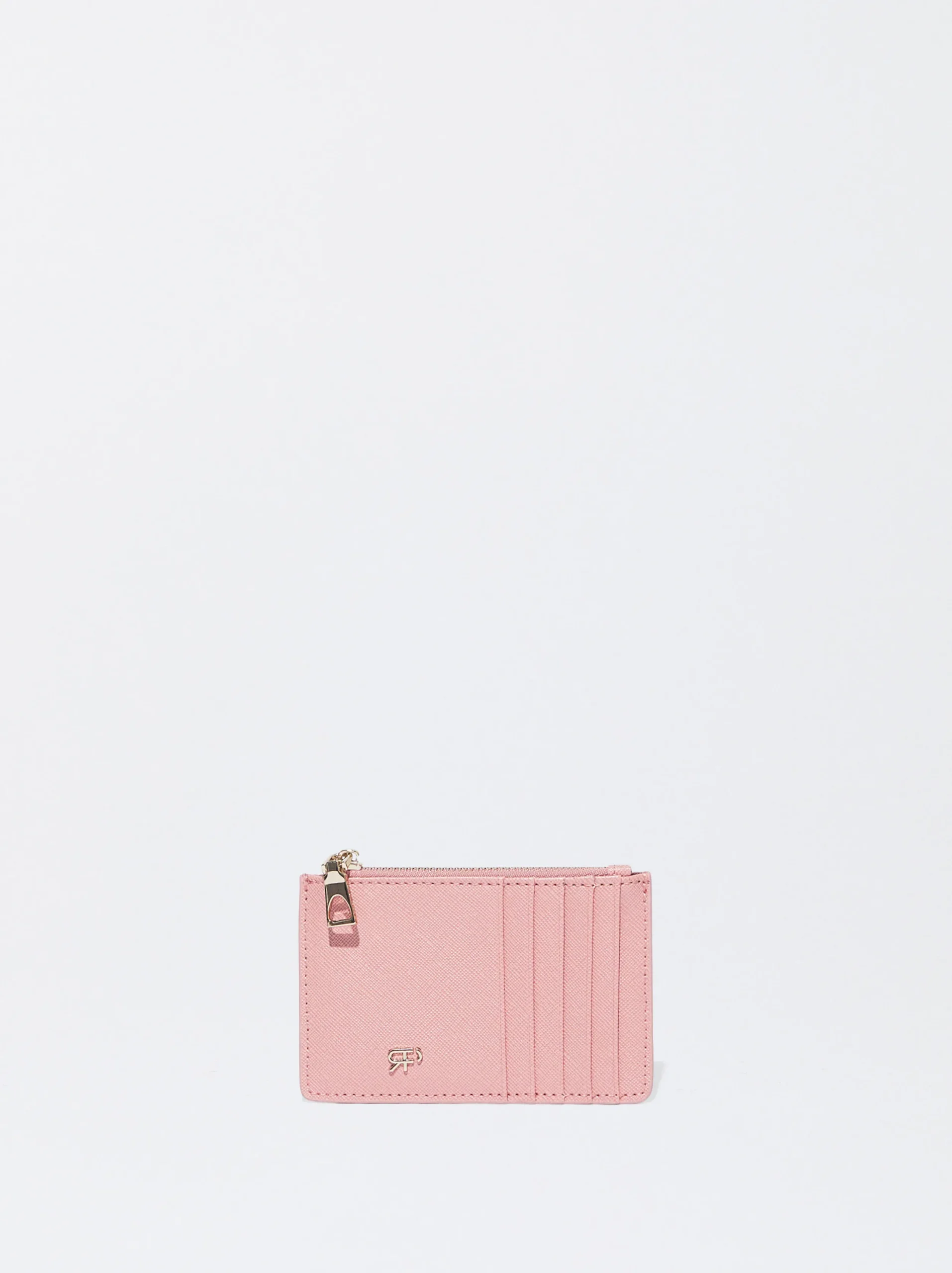 PARFOIS Tarjetero Liso Rosa Cheap