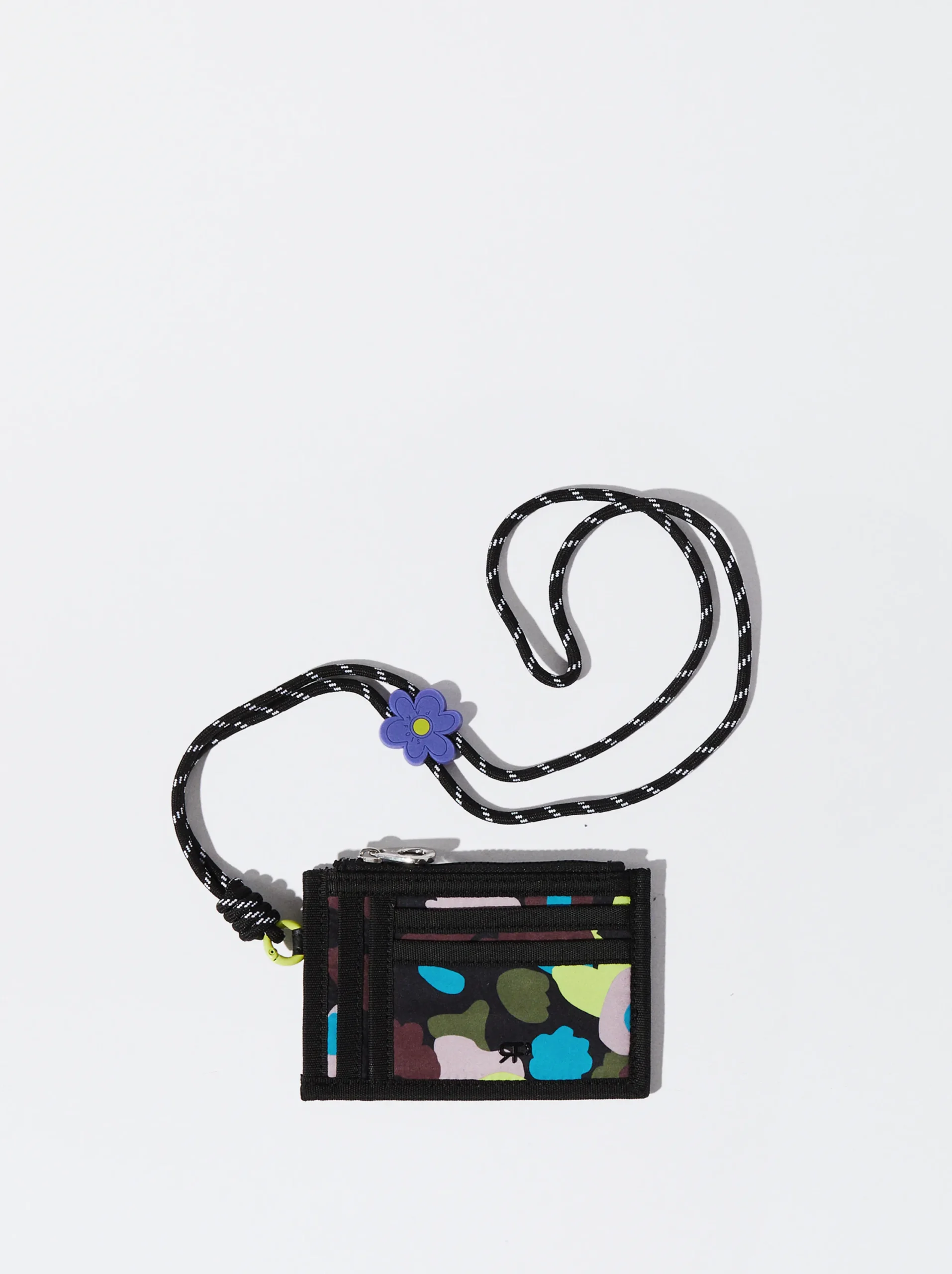 PARFOIS Tarjetero Nylon Estampado Multicor Best Sale