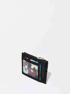 PARFOIS Tarjetero Nylon Estampado Multicor Best Sale