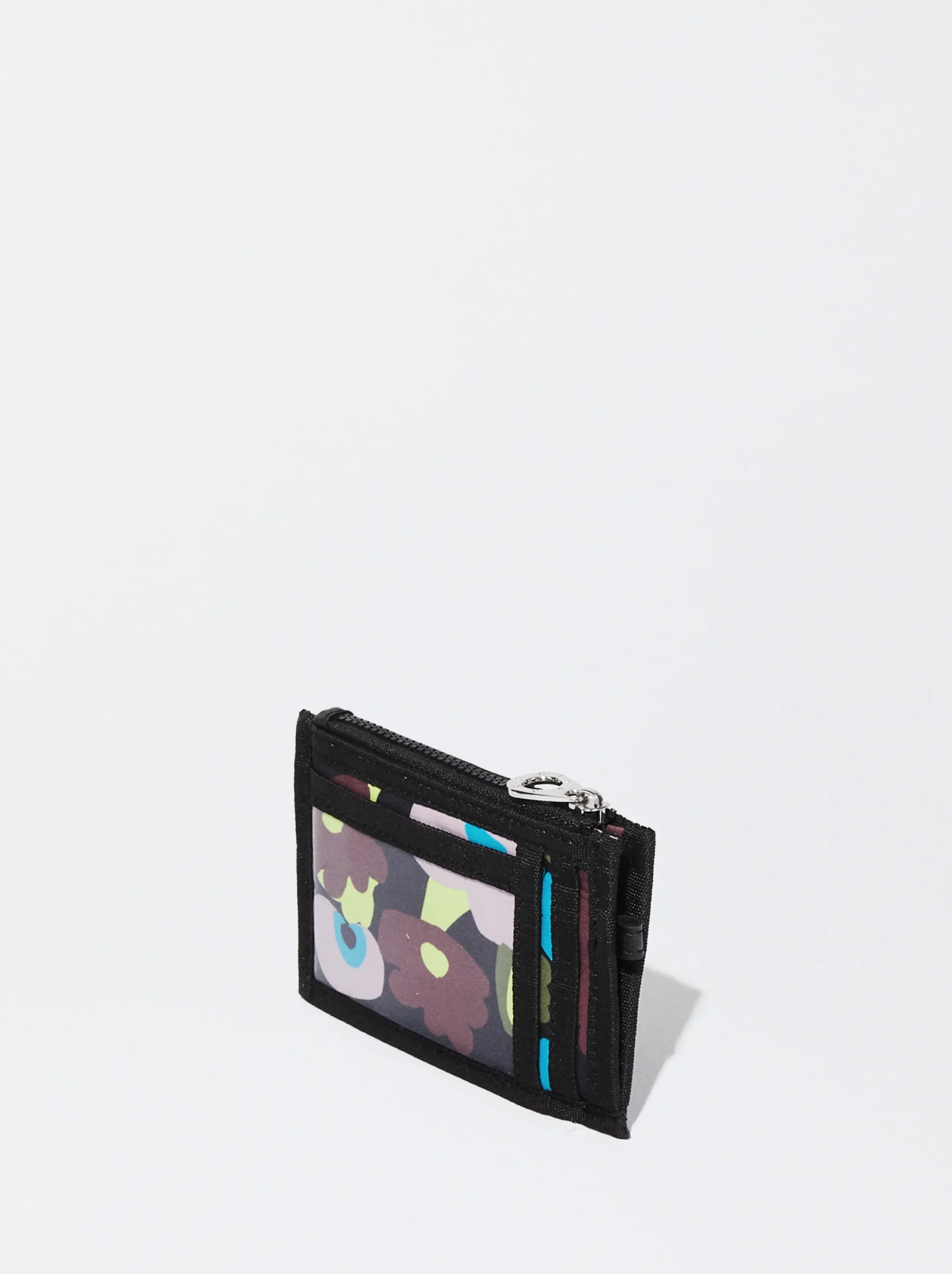 PARFOIS Tarjetero Nylon Estampado Multicor Best Sale