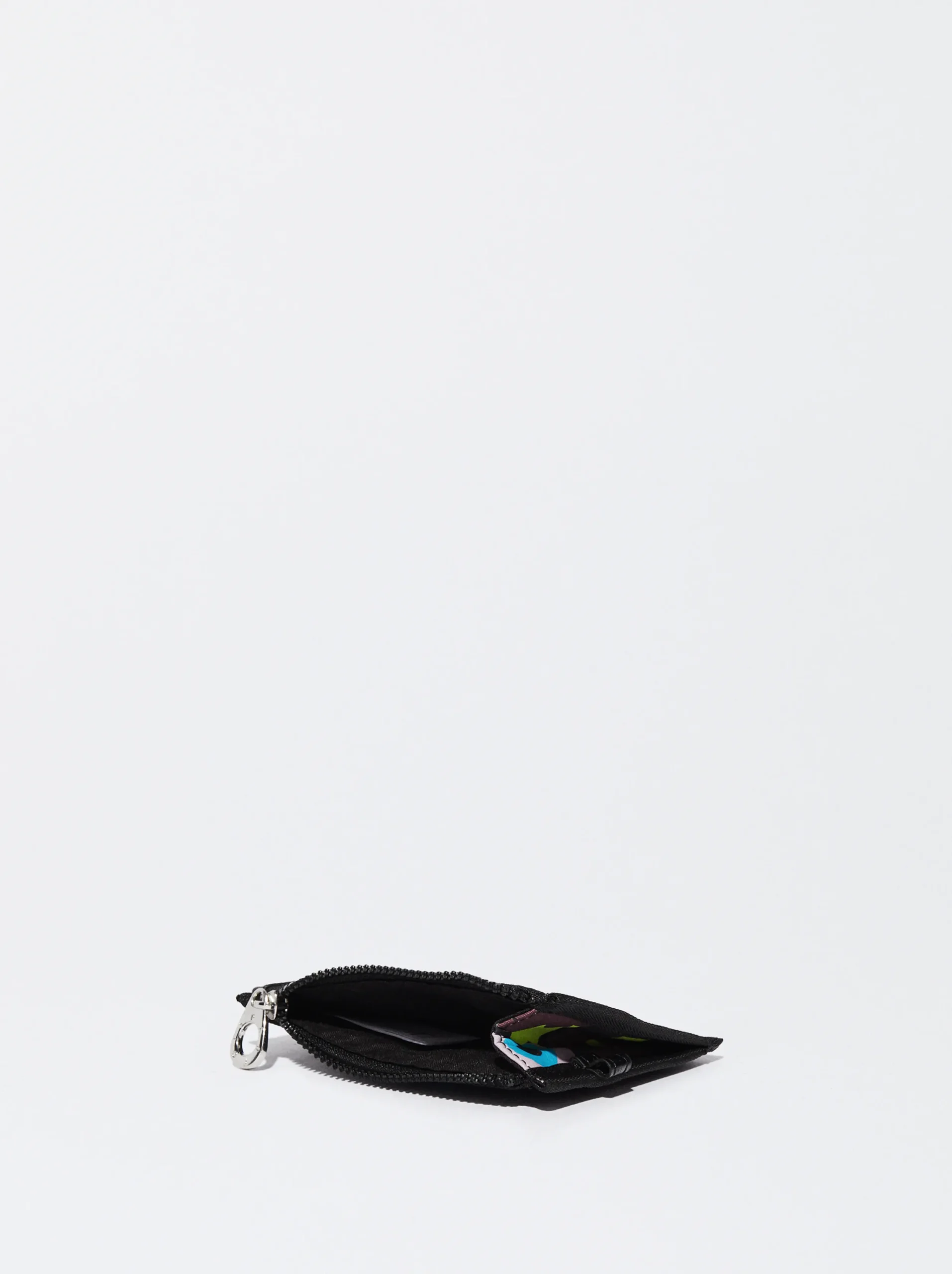 PARFOIS Tarjetero Nylon Estampado Multicor Best Sale