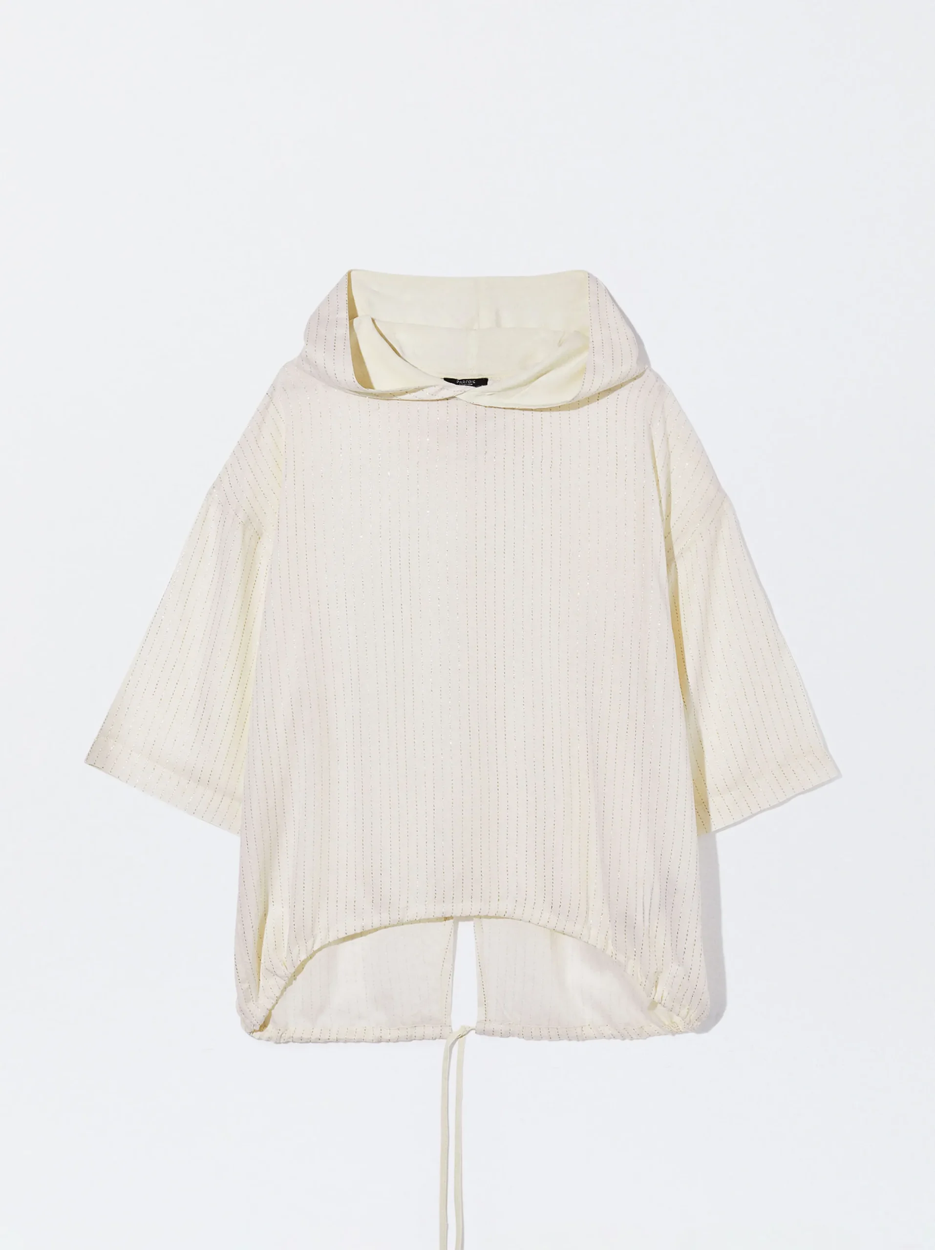 PARFOIS Top Modal Con Hilo Metalizado Crudo Best Sale