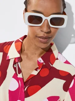 PARFOIS Vestido Camisero Estampado Multicor Store