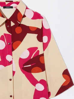 PARFOIS Vestido Camisero Estampado Multicor Store