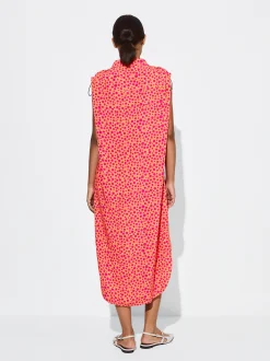 PARFOIS Vestido Camisero Estampado Multicor Clearance