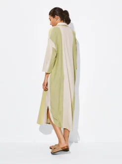 PARFOIS Vestido Camisero Estampado Multicor Clearance
