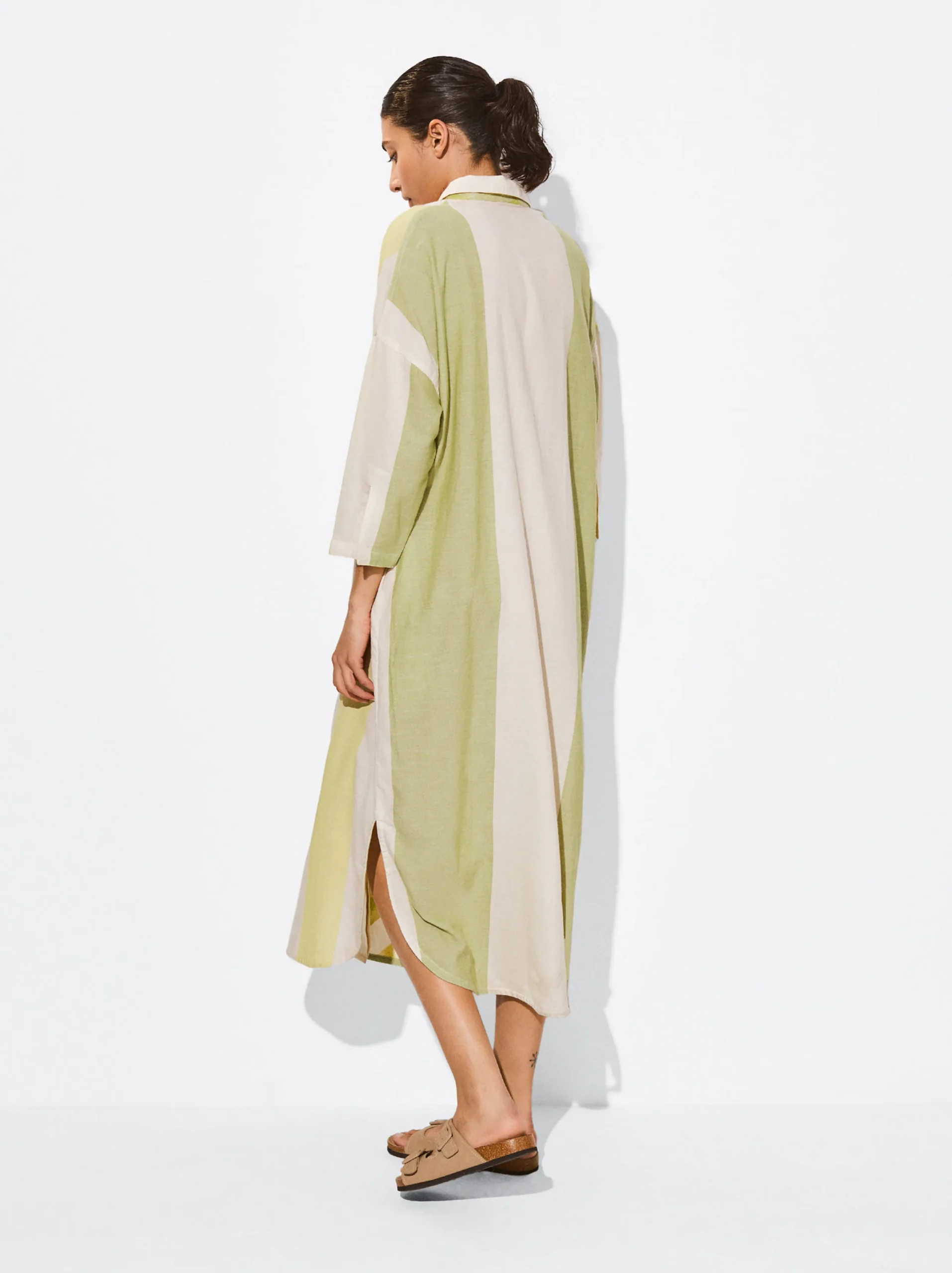 PARFOIS Vestido Camisero Estampado Multicor Clearance