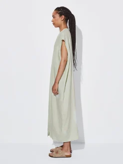 PARFOIS Vestido De Lino Multicor Shop