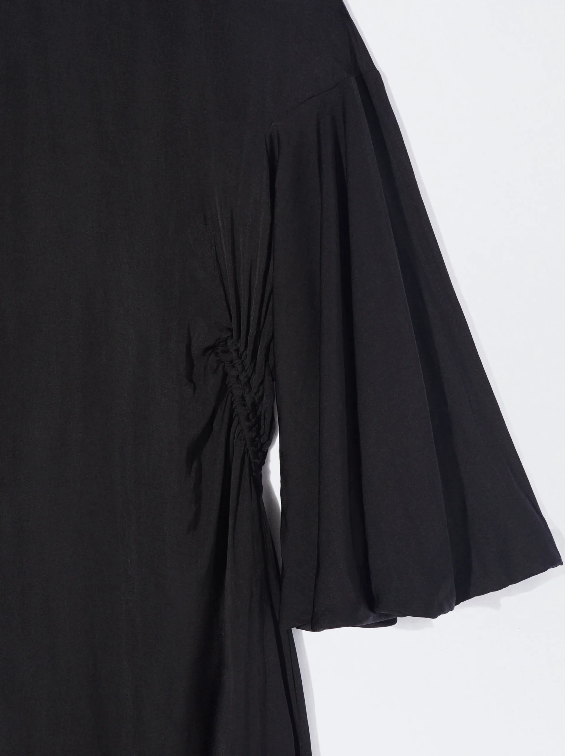 PARFOIS Vestido Largo Entallado Negro Outlet
