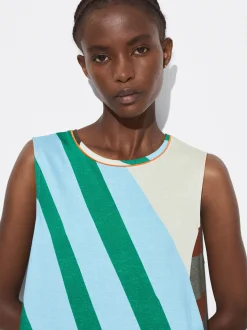 PARFOIS Vestido Largo Estampado Multicor Clearance