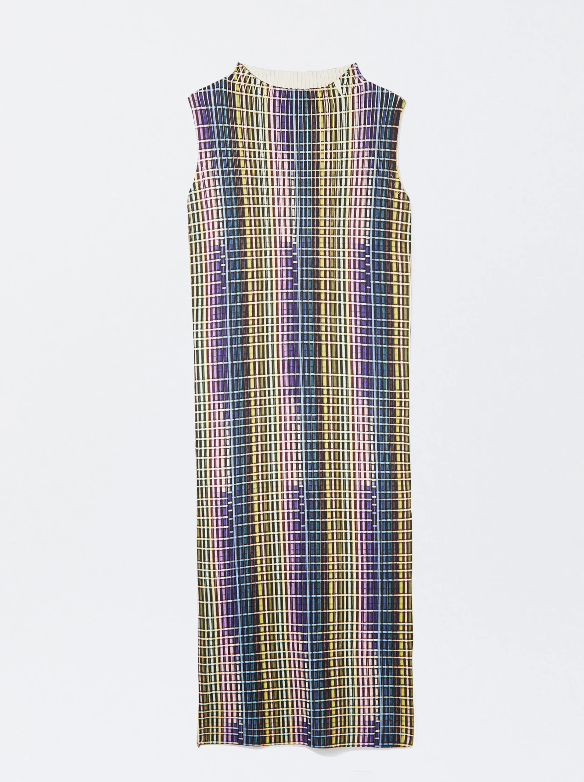 PARFOIS Vestido Largo Estampado Multicor New
