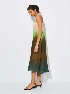 PARFOIS Vestido Ramio Tie-Dye Multicor Store
