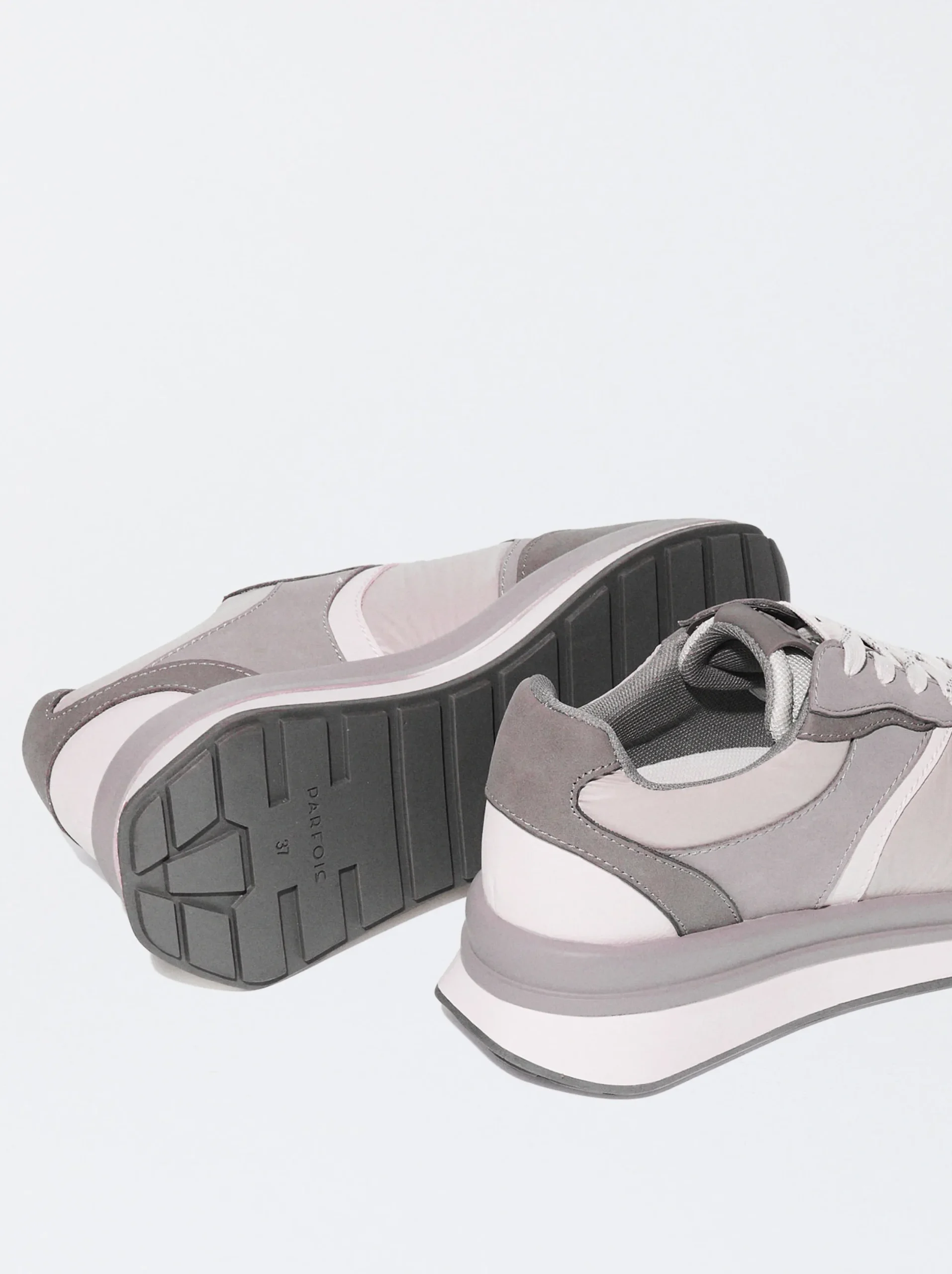 PARFOIS Zapatillas Deportivas Combinadas Gris Sale
