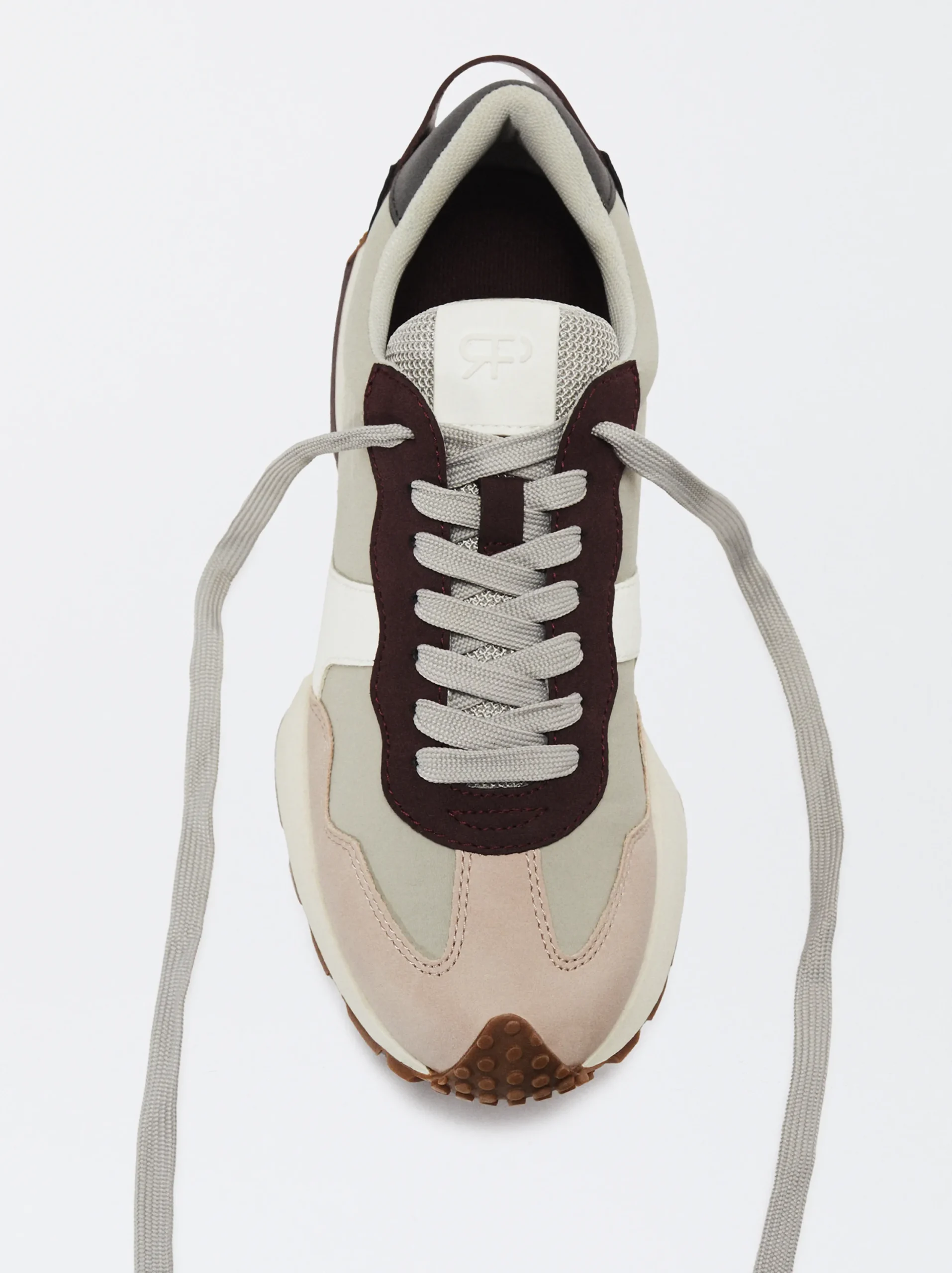 PARFOIS Zapatillas Deportivas Combinadas Gris Flash Sale