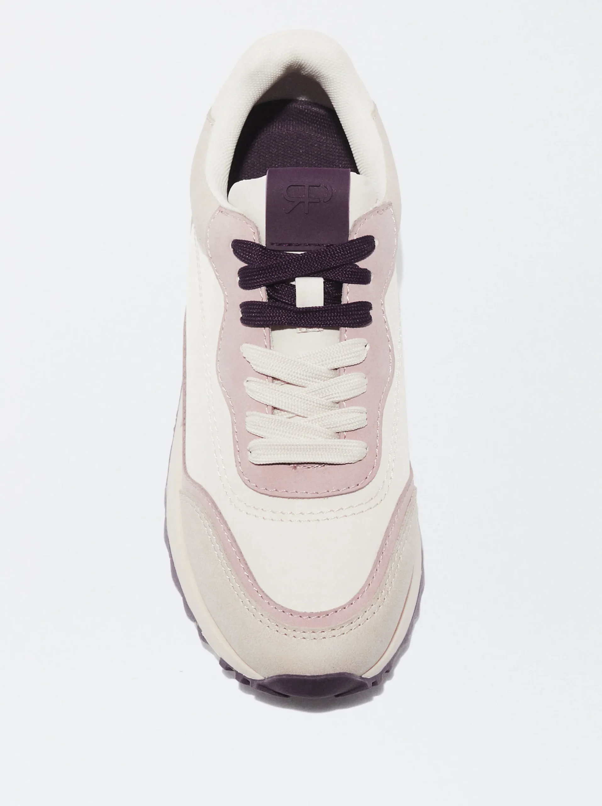 PARFOIS Zapatillas Deportivas Combinadas Beige Clearance