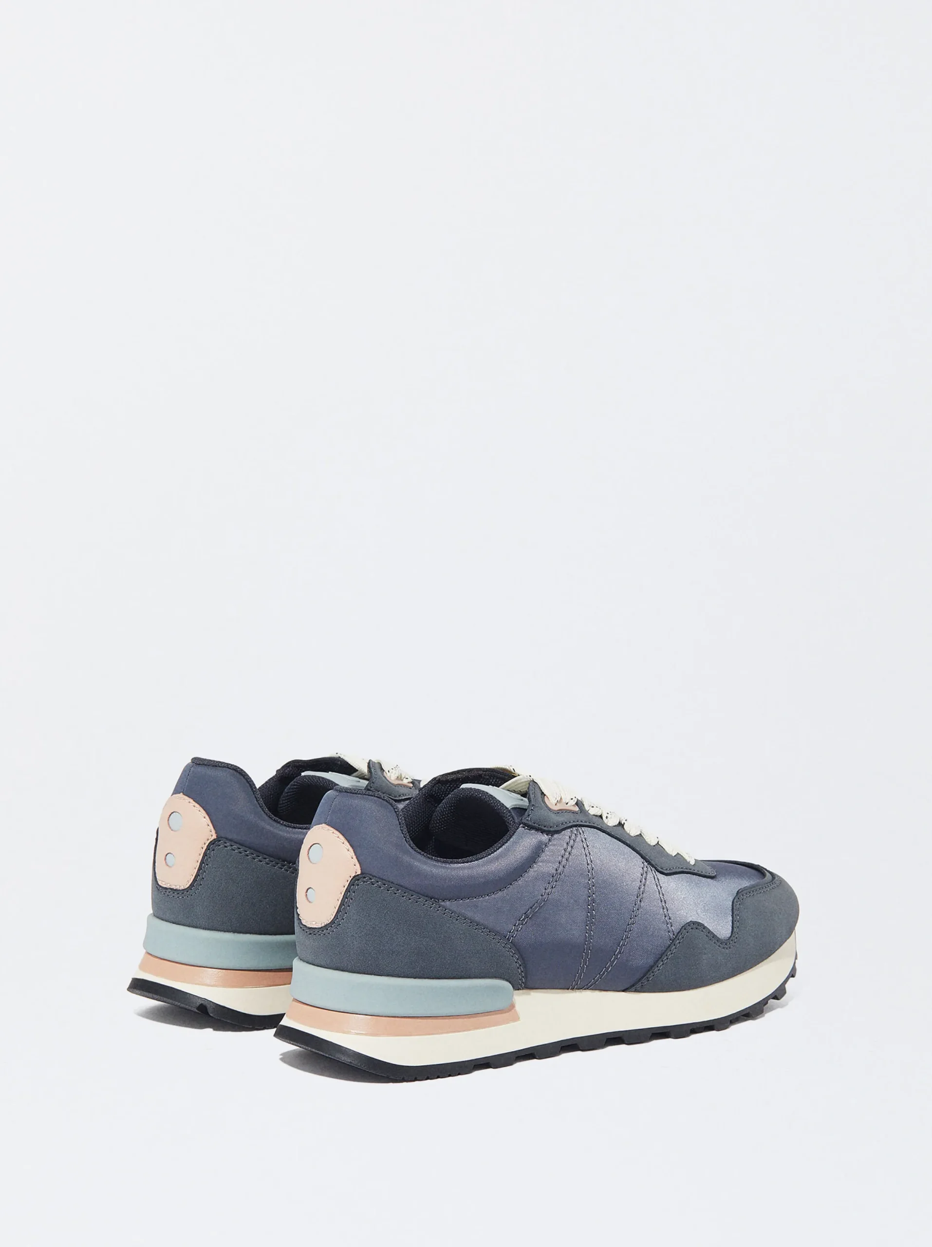 PARFOIS Zapatillas Running Combinadas Azul Marino Flash Sale