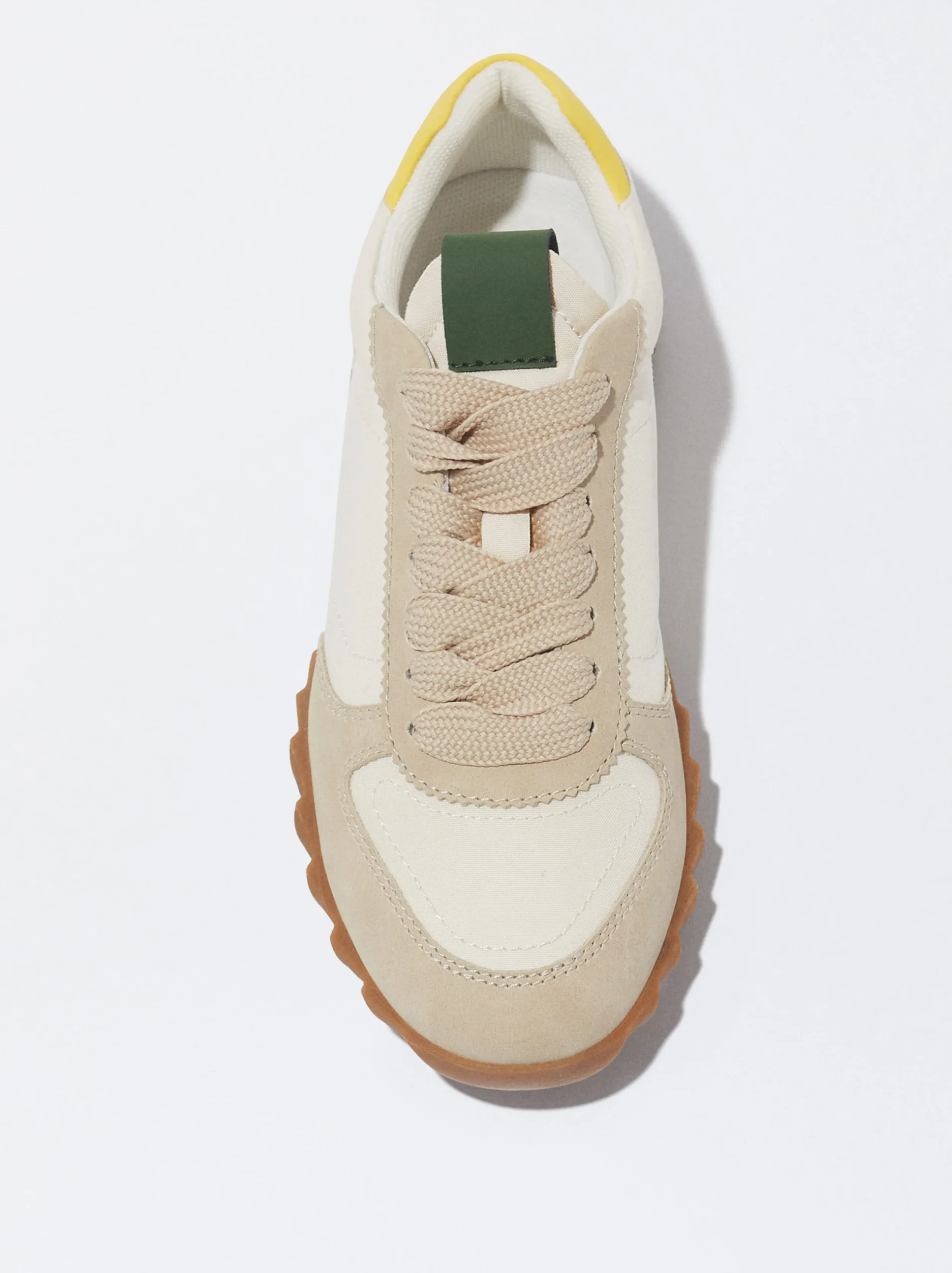 PARFOIS Zapatillas Running Nylon Beige Hot
