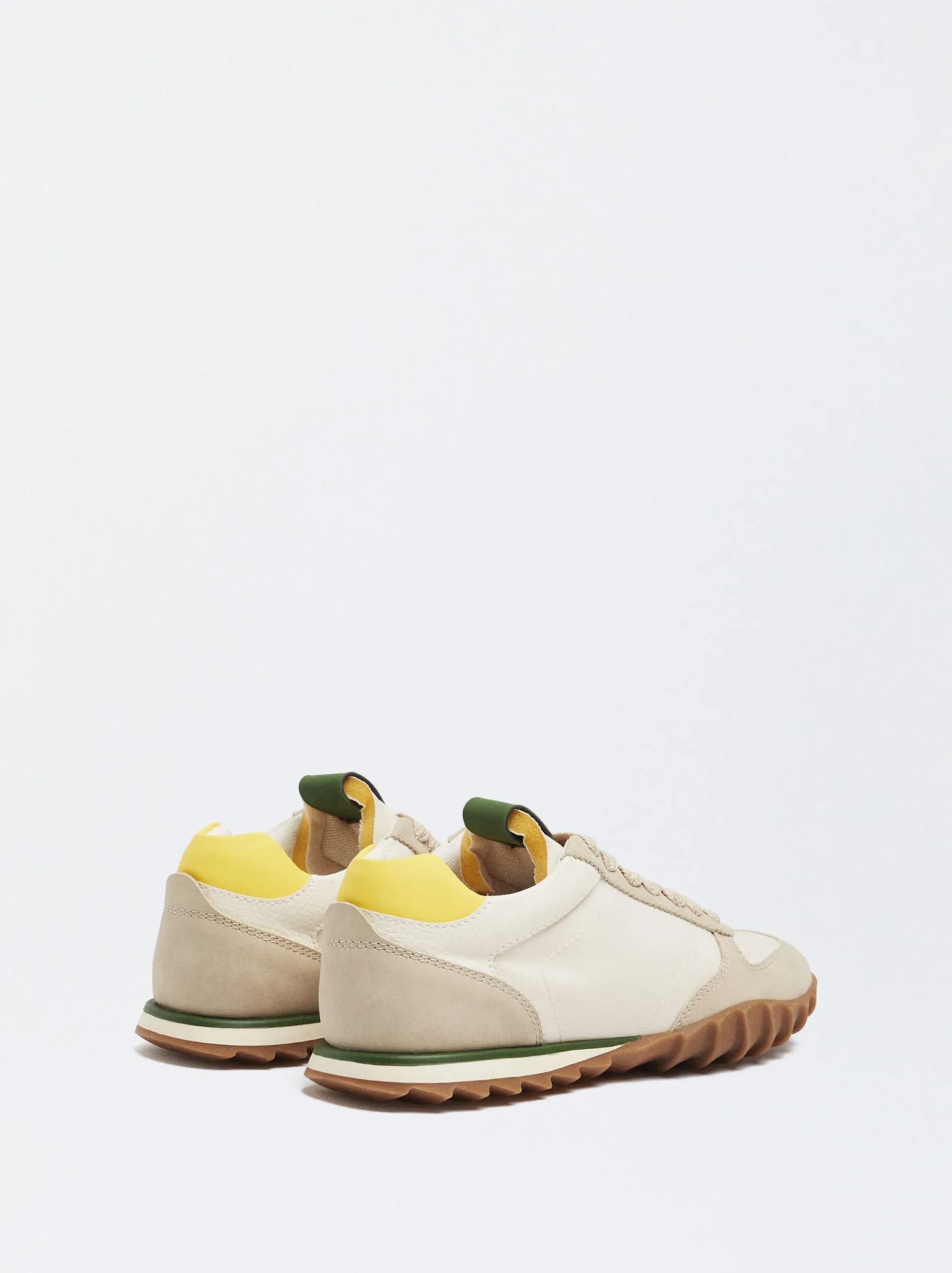 PARFOIS Zapatillas Running Nylon Beige Hot