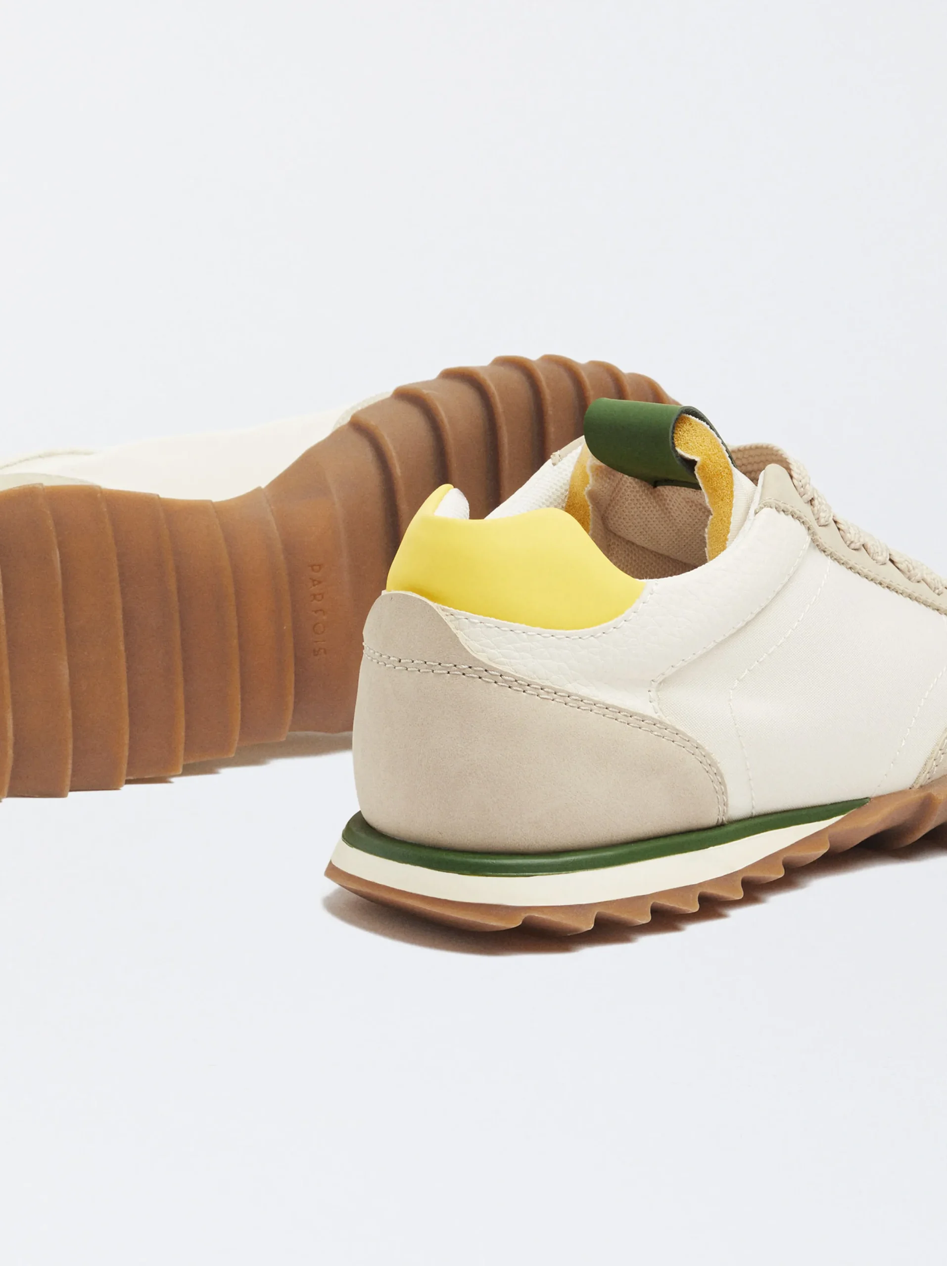 PARFOIS Zapatillas Running Nylon Beige Hot