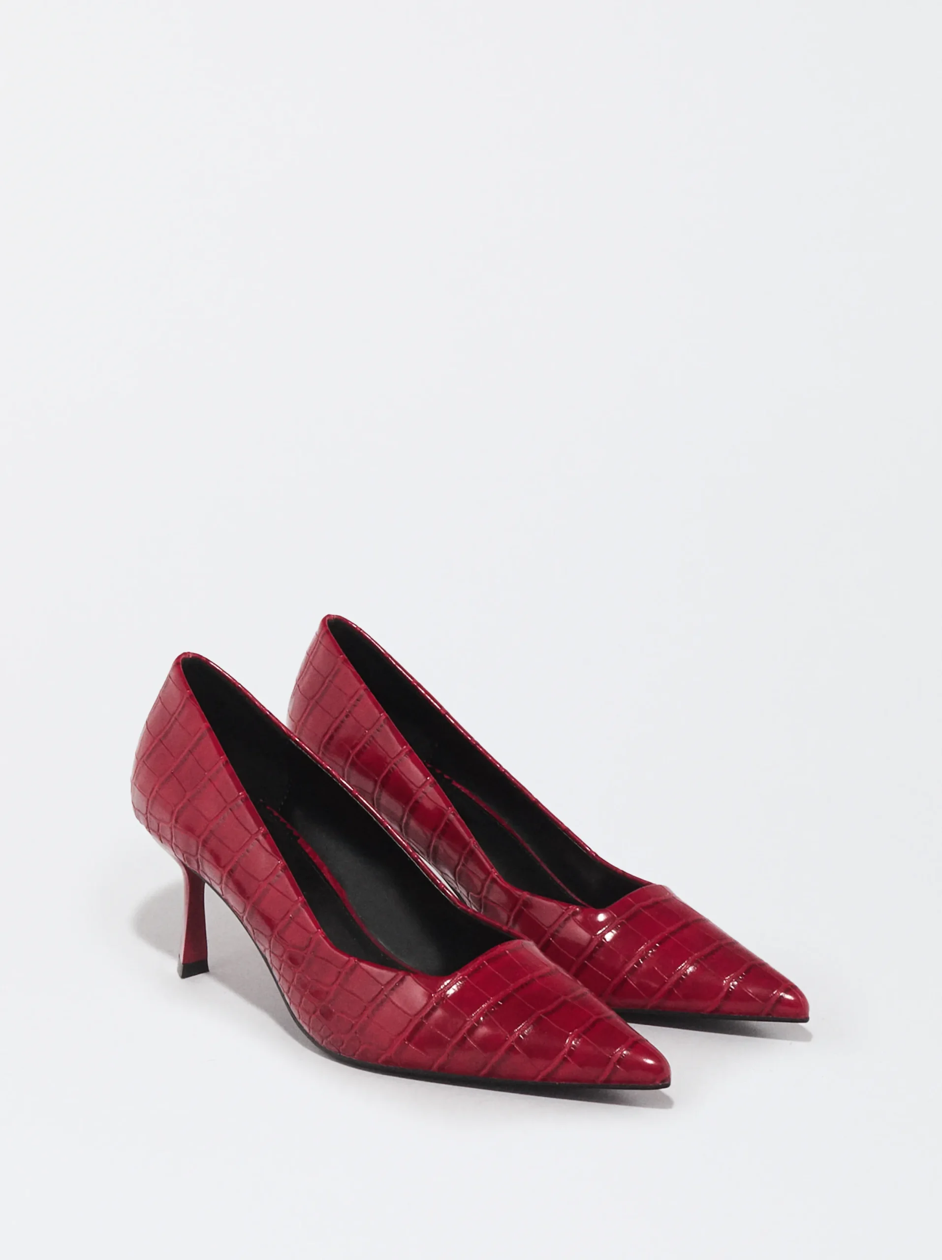 PARFOIS Zapato Tacón Rojo Clearance