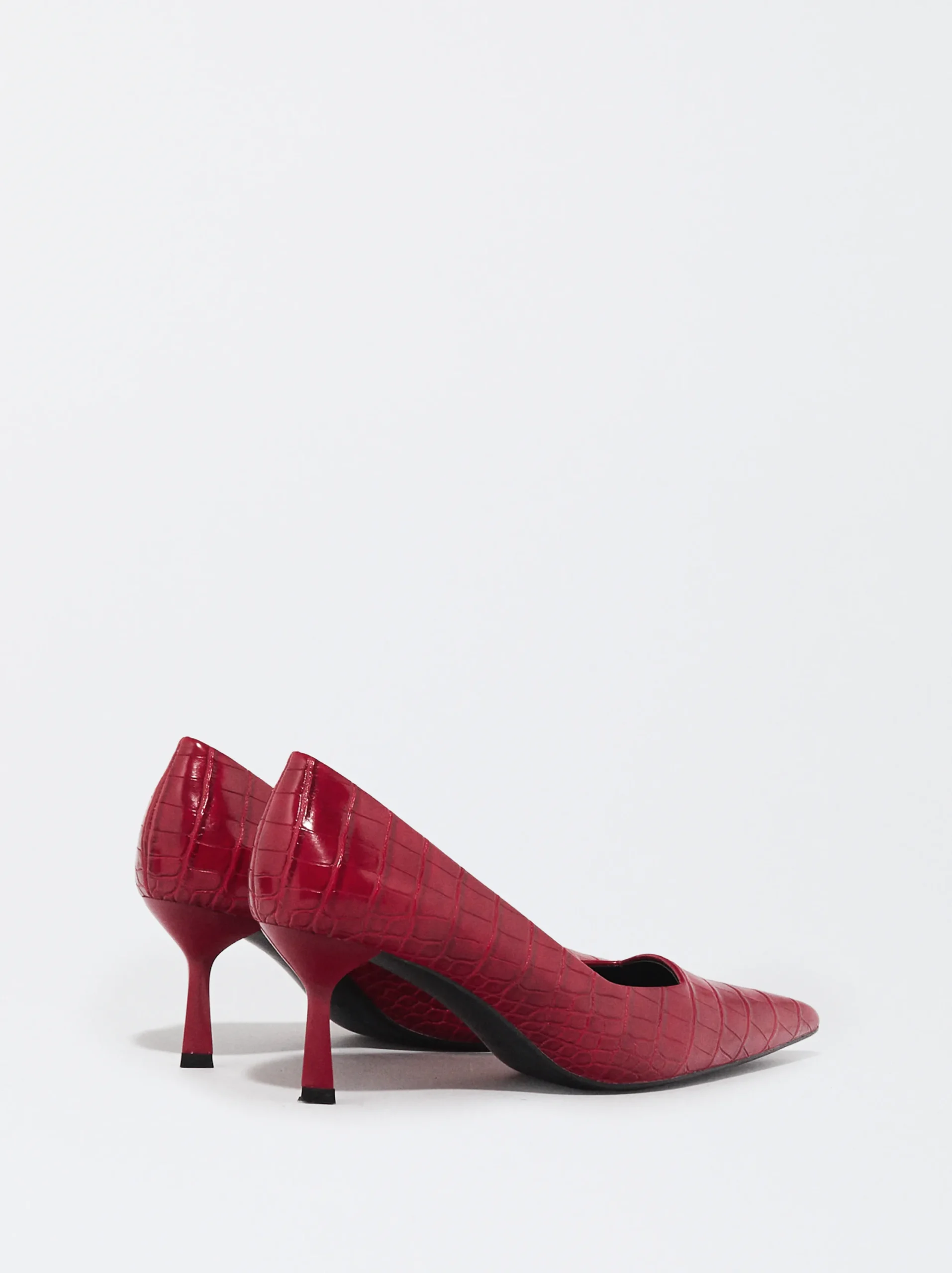 PARFOIS Zapato Tacón Rojo Clearance
