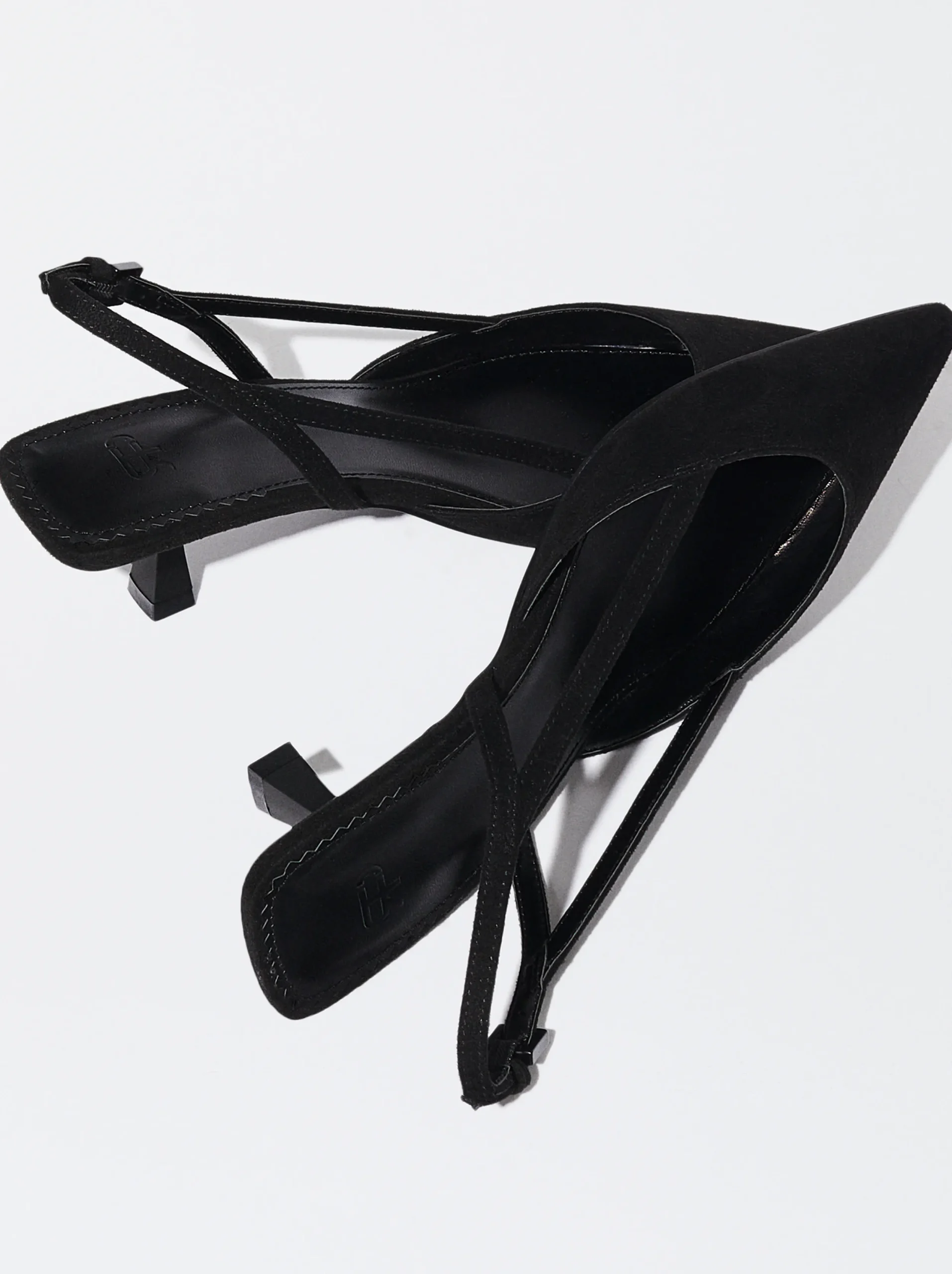 PARFOIS Zapato Tacón Destalonado Negro Shop