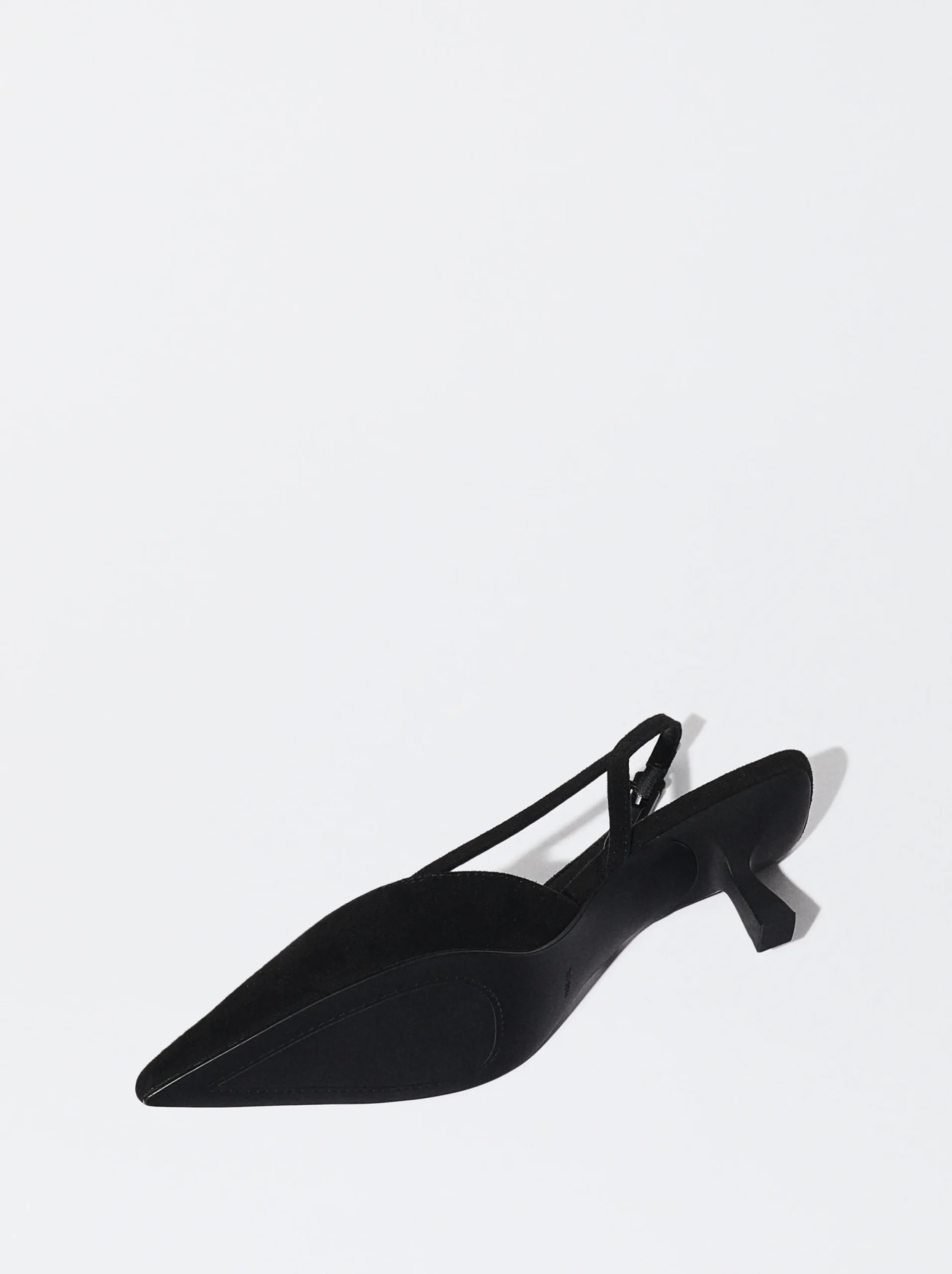 PARFOIS Zapato Tacón Destalonado Negro Shop